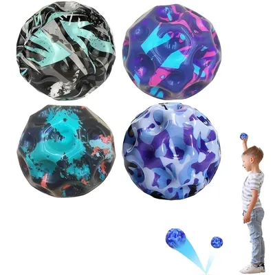 Extreme High Bounce Ball Raum Astro Sprung ball Moonball Kinder Balle Rebondis sante verbessern Hand Auge Koordination Kinderspiele