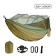 Doppel Moskito netz Hängematte 300 × 200cm Größe Outdoor Camping Anti-Moskito Hängematte Regenschirm