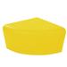 Wesco NA Symphony Wedge Soft Seating in Yellow | 13 H x 24 W x 24 D in | Wayfair 54183014