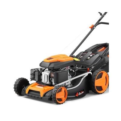 Neuwertig] Fuxtec Rasenmäher FX-RM5196 7,0PS 200cc Motor Benzinrasenmäher 4in1 Funktion Image