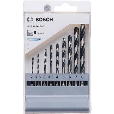 Bosch - Accessories 2607002826 PointTeQ 9teilig Spiralbohrer-Set