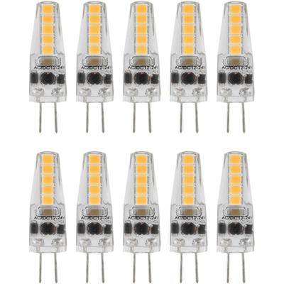 10 Stück G4 LED-Leuchtmittel, 2 w, Bi-Pin-Sockel, dimmbare Leuchtmittel für Kronleuchter, Image