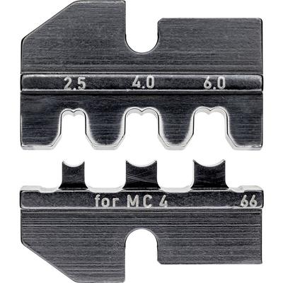 Knipex - 97 49 66 Crimpeinsatz Solar-Steckverbinder geeignet für MC4 2.5 bis 6 mm² Passend für Mark Image