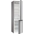 Gorenje RK 6202 ES4 Kühl-Gefrierkombination/ 200 cm/ 348 l/ FrostLess/ FastFreeze/ CrispZone mit Feuchteregler/ Silber