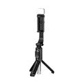 Portable Selfie Stick with Tripod and Fill Light for Android/iPhone - Professional Travel Companion with Remote Control