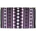 34x36 Horse Custom Wool Western Show Trail SADDLE BLANKET Pad Rug Purple 36399