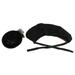 Polyester Pet Halloween Christmas Clothes Accessories Wig Costume Hat Cloak for Cats Small DogsPF44 Black M