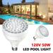 LED Pool White Light 120V 50W 6000k E26 Base Daylight White Swimming Pool LED Lights for Most Pentair Hayward Light Fixture