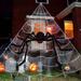 1pc Cheerleading Outdoor Halloween Decoration Terrible Spider Suit Is Equipped With 50 Inches False Giant Spiders 275 Inch Triangulation 40 Grams Of Spider Webs And 20 Small Spider Outdoor Indoor