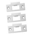 3 Pcs Dead Bolt Door Lock Security Plates Highstrung Reinforcement Covers Locks Front Stainless Steel