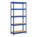 Wire Shelving Adjustable Steel Storage 5-Tier Heavy Duty Metal Shelving Unit Garage Shelves Utility Rack Adjustable Silver 27.4 x 11.6 x 60