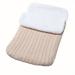 Baby Fleece Sleeping Bag Baby Thick Knitted Warm Sleeping Bag Woolen Trolley Sleeping Bag