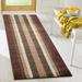 Machine Washable Custom Size Runner Rug Square Beige Brown Color Slip skid Resistant Latex Back Rug Runner Customize Length By Feet and 26 or 36 Width