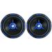 (2) Power Acoustik MOFOS-12D2 12 2500 Watt Car Audio Subwoofers DVC 2-Ohm Subs