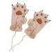 Uuszgmr Fall Winter Children Gloves Glove Glove Warm Plush Glove Cute Animal Mitten Fancy Party Hand Covers