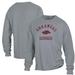 Men's ComfortWash Gray Arkansas Razorbacks Garment Dyed Long Sleeve T-Shirt