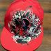Disney Accessories | New! Disney Mickey Mouse Adult Fitted Hat | Color: Black/Red | Size: Os