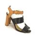 Coach Shoes | Coach Women Tilly Blackbrown Strappy Heel Size 7.5 | Color: Black/Brown | Size: 7.5