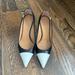 Tory Burch Shoes | Like New Tory Burch Black/White Color Block Pumps | Color: Black/White | Size: 7.5