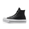 Converse Chucks Plateau Schwarz 561675C Chuck Taylor All Star Lift - OX Black/Black/White, Groesse:38 EU