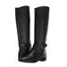 J. Crew Shoes | J. Crew Knee-Length High Black Leather Buckle Riding Boots Size 9.5 New | Color: Black | Size: 9.5