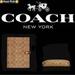 Coach Office | Coach Notebook & Pencil Case 2 Pc Set In Signature Canvas & Leather Khaki - Nwt | Color: Brown/Tan | Size: Os