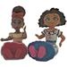 Disney Toys | Disney Encanto Movie Mirabel Madrigal & Dolores Modrigal Appx 3" Figures | Color: Tan | Size: Osg