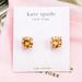 Kate Spade Jewelry | Kate Spade Colorado Topaz Cz Heart Prong Earrings | Color: Tan | Size: Os