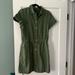 J. Crew Dresses | J.Crew Button Front Chino Dress | Color: Green | Size: 8