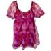 Jessica Simpson Dresses | Jessica Simpson Junior's Colorful Mini Babydoll Dress Lined Size S Pink Multi | Color: Pink | Size: Sj