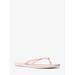 Michael Kors Shoes | Michael Kors Jinx Logo Flip Flop 11 Ballet New | Color: Pink | Size: 11