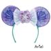 Disney Accessories | Disney 100 - Nwot Ariel Ears Headband | Color: Blue/Purple | Size: Os