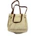 Madewell Bags | Madewell Canvas Distressed Tote Tan Medium Satchel Messenger Shoulder Bag | Color: Tan | Size: Medium