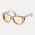 Gucci Accessories | Gucci Sunglasses Authentic - Nwt Case & Dust Bag | Color: Brown/White | Size: Os