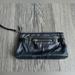 Coach Bags | Coach Leather Clutch Wristlet In Blue/Black | Color: Black/Blue | Size: Os