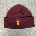Adidas Accessories | Arizona State Sun Devils Mens Beanie Hat Cap Maroon Gold New Era Football Adidas | Color: Red | Size: Os