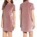 Madewell Dresses | Madewell Blush Velvet Dress | Color: Pink | Size: M