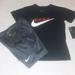 Nike Matching Sets | Nike Boys Youth 2pc Short Set | Color: Black/Gray | Size: 6b