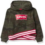 Levi's Shirts & Tops | Levi's Girls' High Rise Pullover Hoodie, Olive Night Camo, 6x | Color: Brown/Green | Size: 6xg