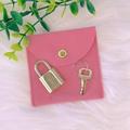 Louis Vuitton Accessories | Louis Vuitton Padlock And Key # 318 | Color: Gold/Pink | Size: Os