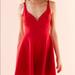 Urban Outfitters Dresses | Kimchi Blue Heart Of The Ocean Dress | Color: Red | Size: S