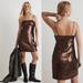 Madewell Dresses | Madewell Sequin Slip Mini Dress Nwt In Hot Cocoa 6 | Color: Brown | Size: 6