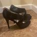 Michael Kors Shoes | Michael Kors Suede Heels | Color: Black | Size: 7