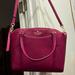 Kate Spade Bags | Kate Spade Pebbled Leather Monica Satchel. Raspberry Color. 10x9x4 | Color: Purple | Size: Os