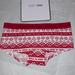 Pink Victoria's Secret Intimates & Sleepwear | (Xl)Victoria's Secret Boyshort Pink Christmas Boyshort Underwear Unisex | Color: Red/White | Size: Xl