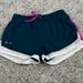 Under Armour Bottoms | Kids Under Armour Running Shorts | Color: Blue/Pink | Size: Xlg