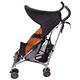 Dreambaby F285 Extenda-Shade® Kinderwagen Sonnenschutz Sonnenverdeck Sonnendach universal mittelgroß mit Seitenschutz, schwarz