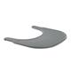 Hauck Alpha+ Click Tray, Grey - Just Seconds to Remove and Fix, Large Plastic Highchair Tray, Easy to Clean