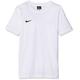 Nike Kinder T-Shirt Club Blend, Football White/Black, M