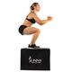 Sunny Health & Fitness Unisex-Adult No. 072 3-in-1-Schaum-Plyo-Box Boxsets, schwarz, One Size